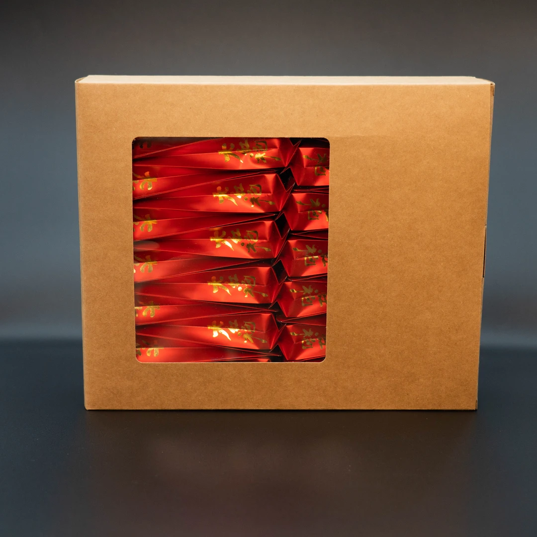 【枞此成茗 -  大红袍简约茶礼】牛皮纸PVC装含手提袋