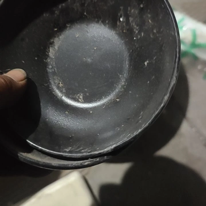 瓷发两个，小黑料碟子