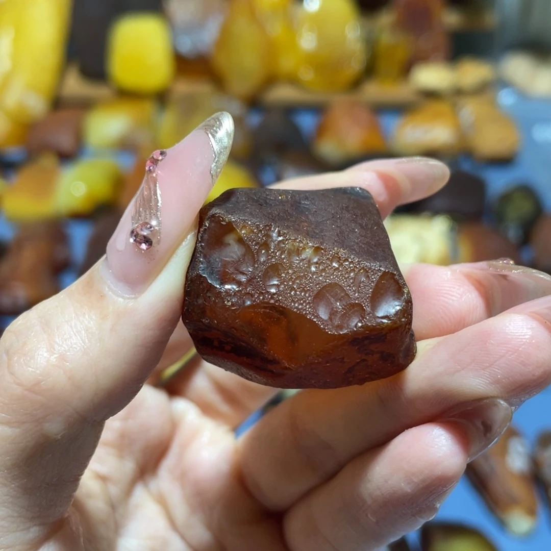 定制琥珀未镶嵌原石波罗的海琥珀蜜蜡