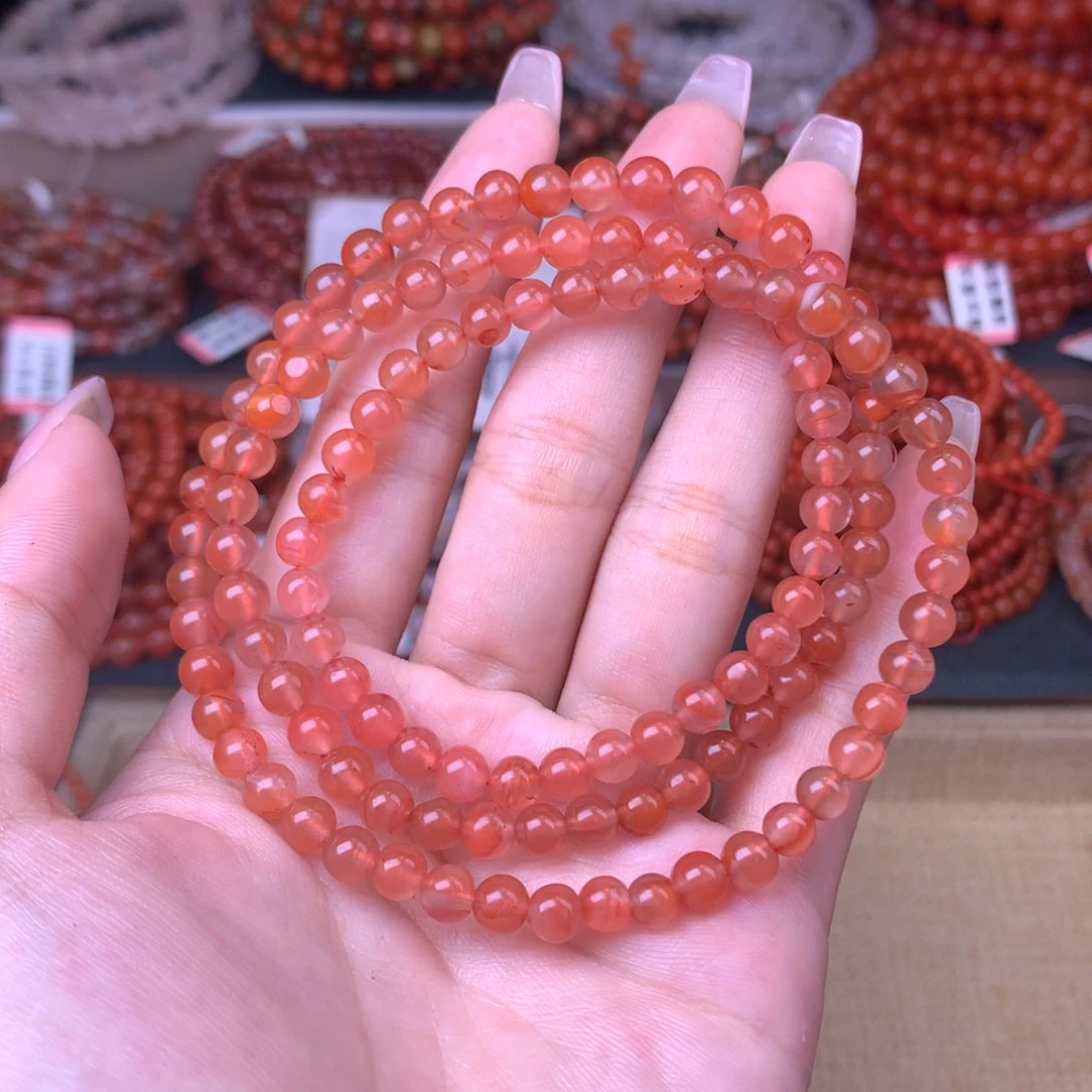 未镶嵌手链南红玛瑙卡5