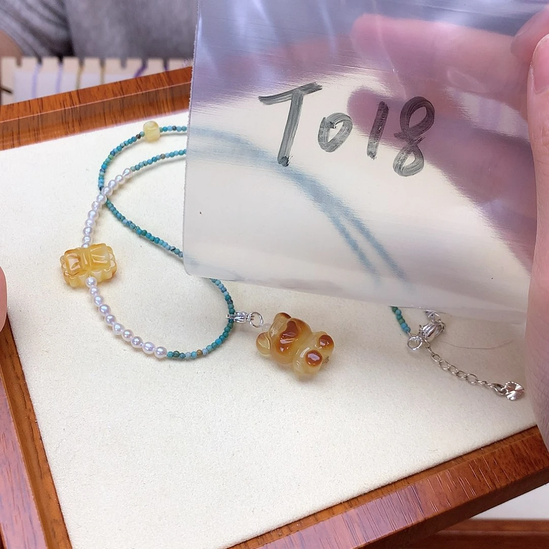 琥珀吊坠(不含链)未镶嵌