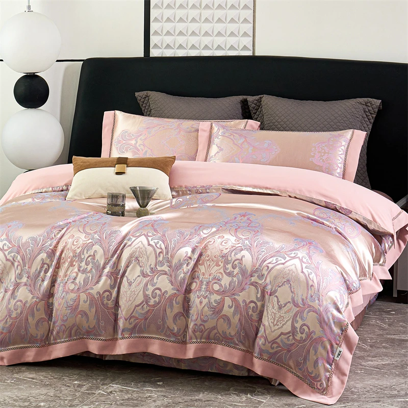 01【爆款】轻奢重磅高精密四件套四季款--千禧