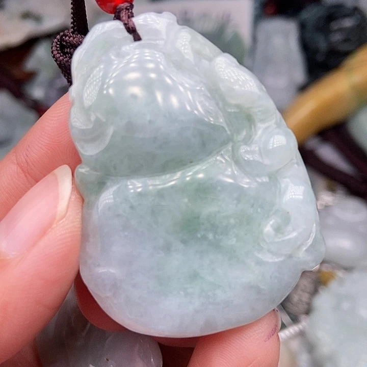 颈饰未镶嵌翡翠翡翠