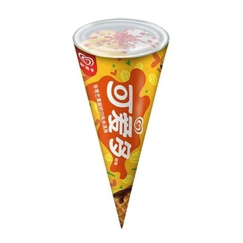和路雪可爱多 非常芒果酸奶口味冰淇淋 62g／个雪糕同城配