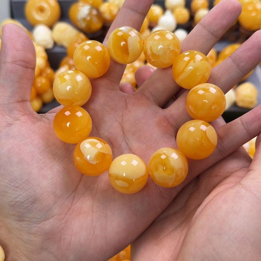 琥珀未镶嵌珠宝奇石21mm
