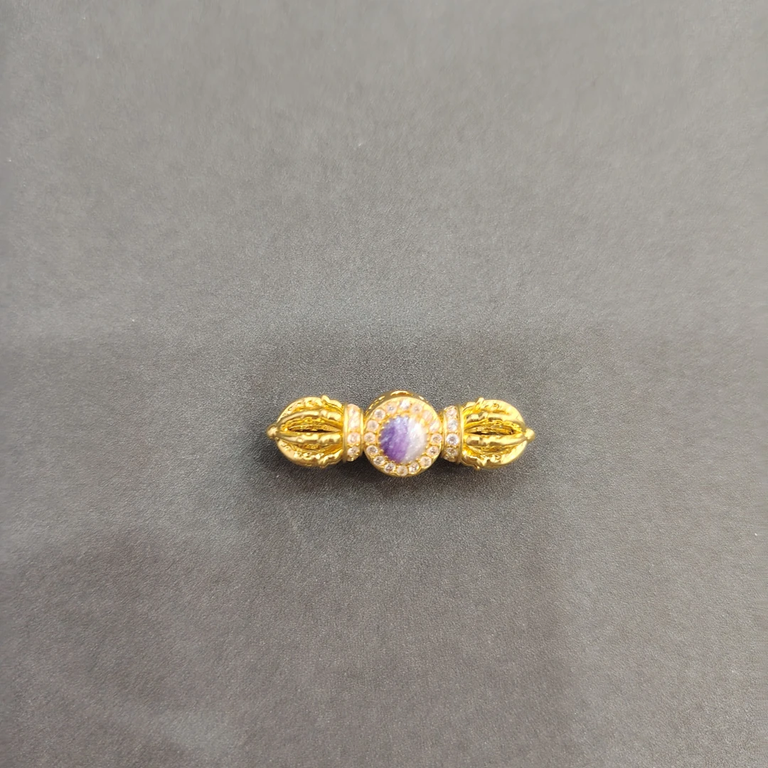 【莹莹专享】足金999 蓝色皇冠 1.1 GP 纳金添福