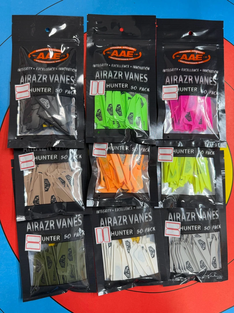 AAE AIRAZR VANES2.16英寸空气涡轮螺旋高速箭羽加硬加强复合箭羽