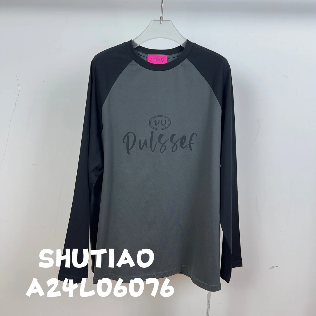 【SHUTIAO】2024秋冬：新款小众设计款T恤A24L06076