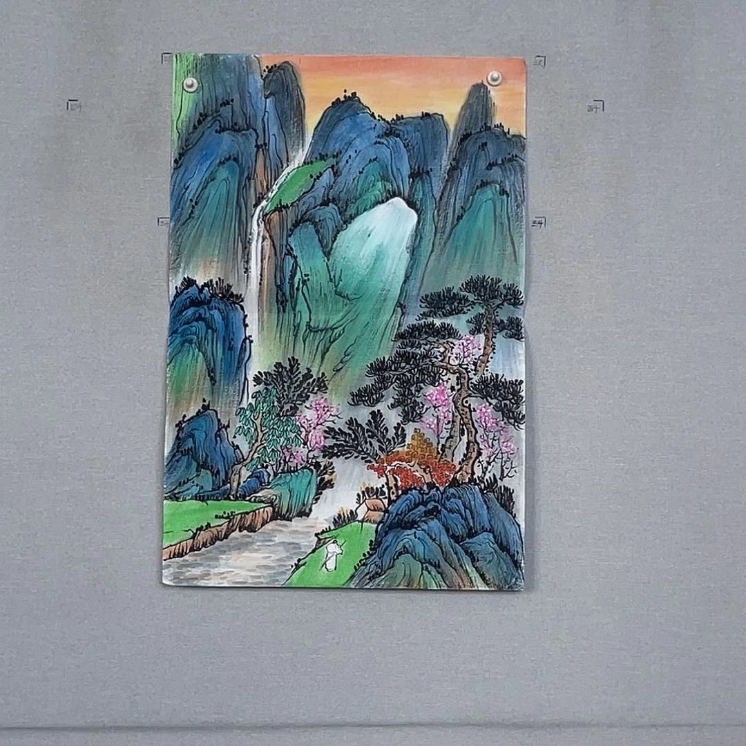 国画山水画作品欣赏1