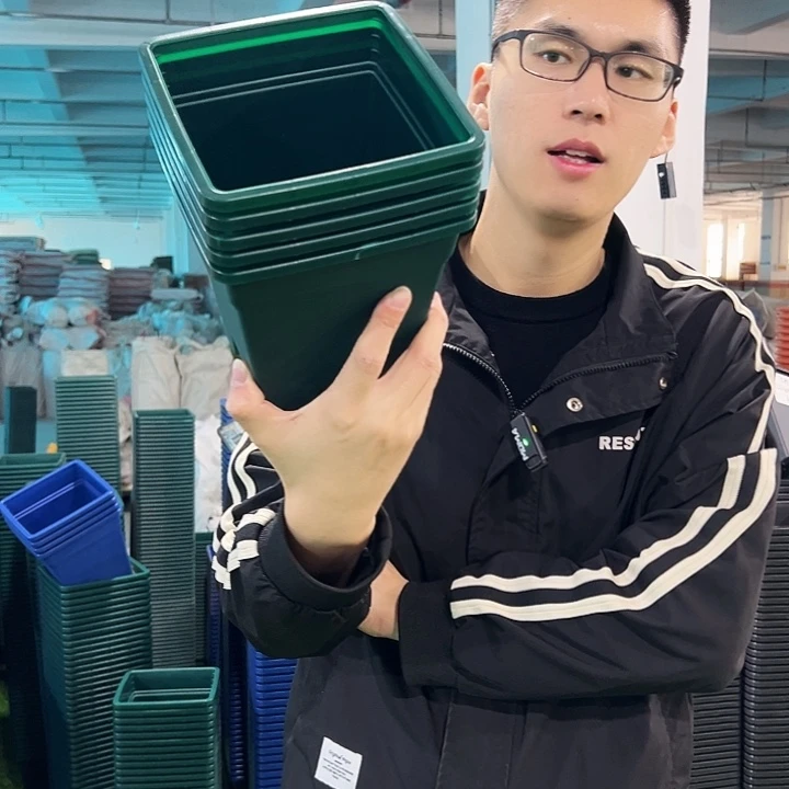 特价方控口16高18墨绿色无托5只