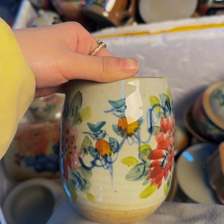 瓷片景德镇陶瓷手工手绘