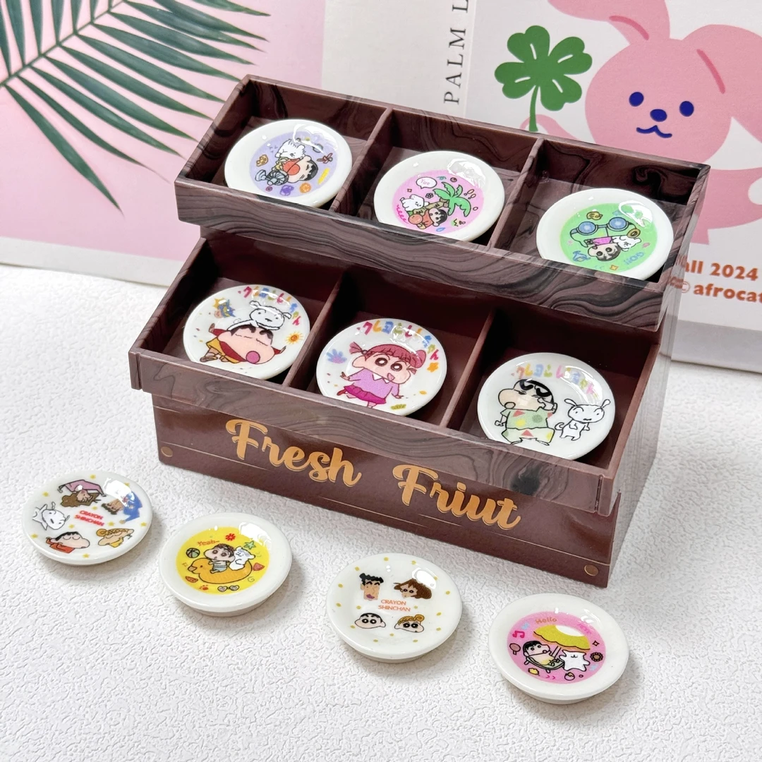 【对对碰】新款小新微缩盘子可爱摆件