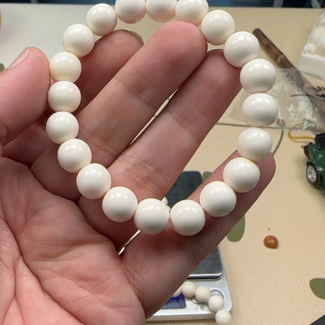 白玉菩提吊坠白色314