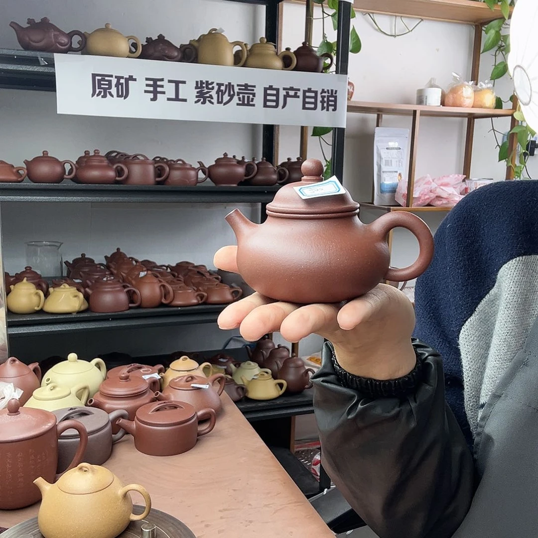 紫砂茶壶中槽清容天壶