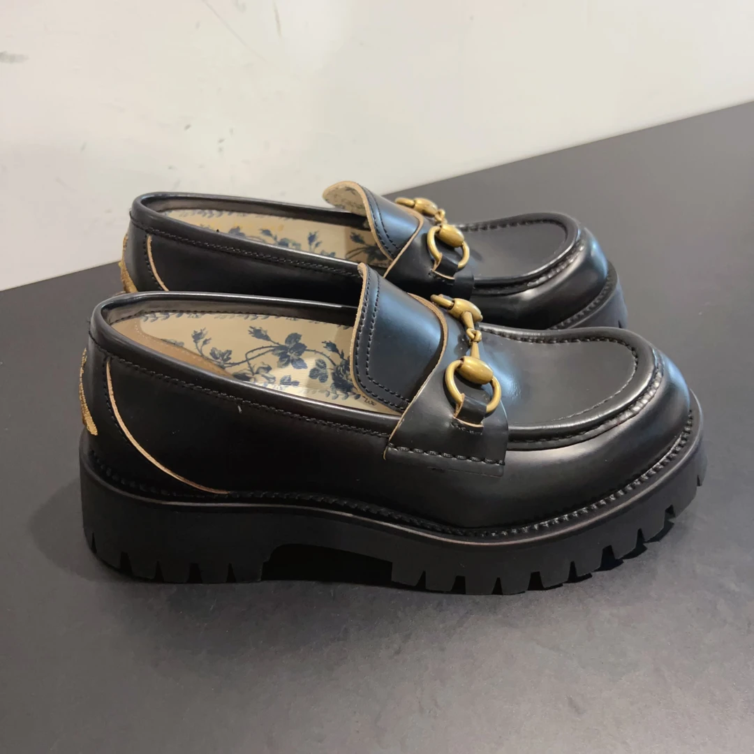 99新 GUCCI/古驰  厚底鞋 尺码36.5成色看直播 GSH1061