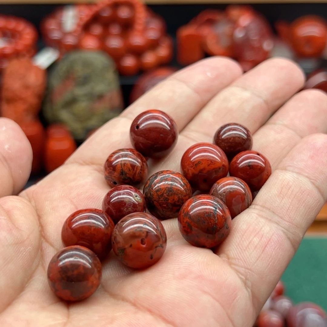 南红玛瑙散珠未镶嵌k*i