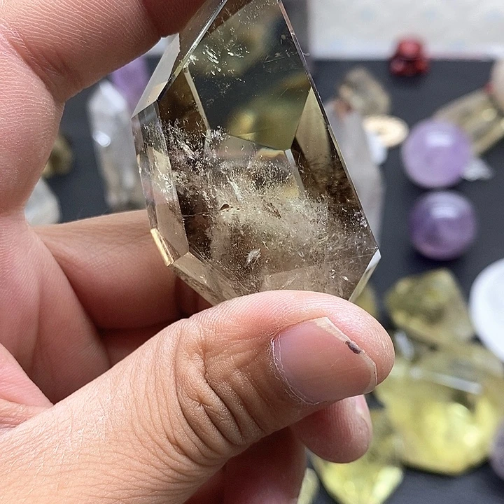 未镶嵌珠宝半成品水晶137水晶石