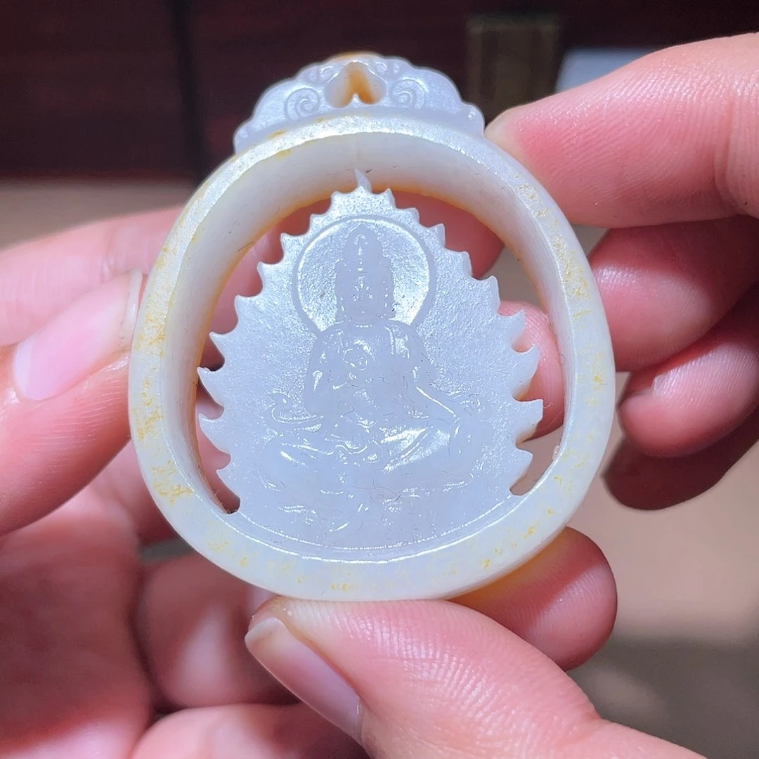 和田玉颈饰未镶嵌A7