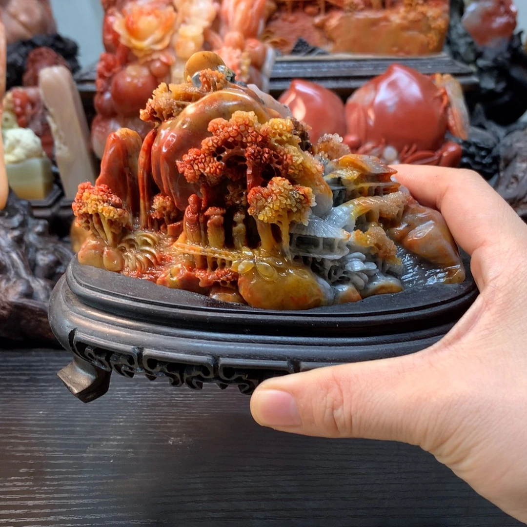 寿山石寿山石摆件