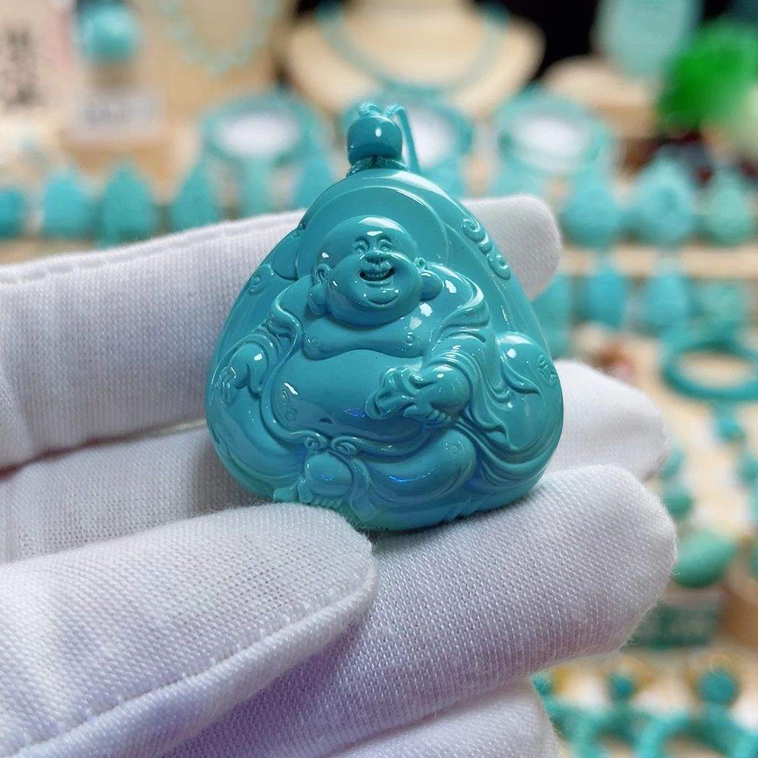 未镶嵌绿松石珠宝奇石