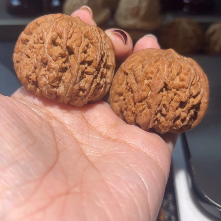 文玩核桃把件43无修137