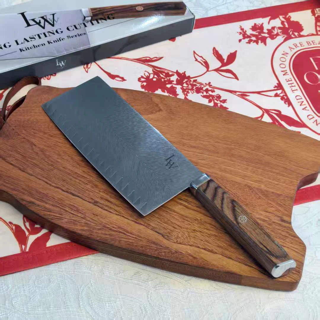 LW 大马 VG-10 实木手柄大菜切一支