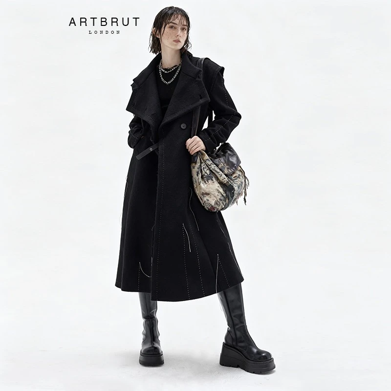 ARTBRUT 肌理圈圈毛呢大衣ARD1446