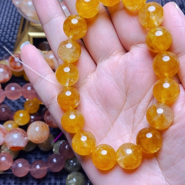 烟晶手链未镶嵌卡12