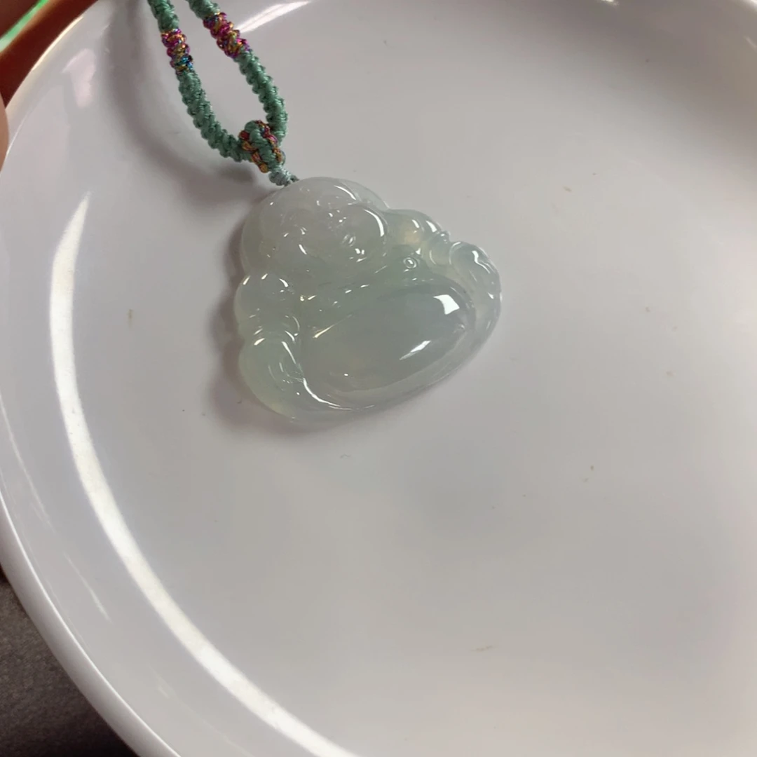 翡翠未镶嵌颈饰挂件