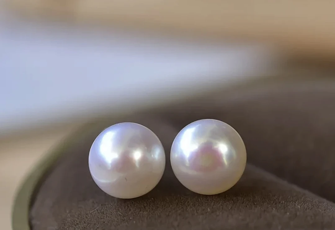 【龙总福利】淡水福利白雪珍珠耳钉【多样性发货】