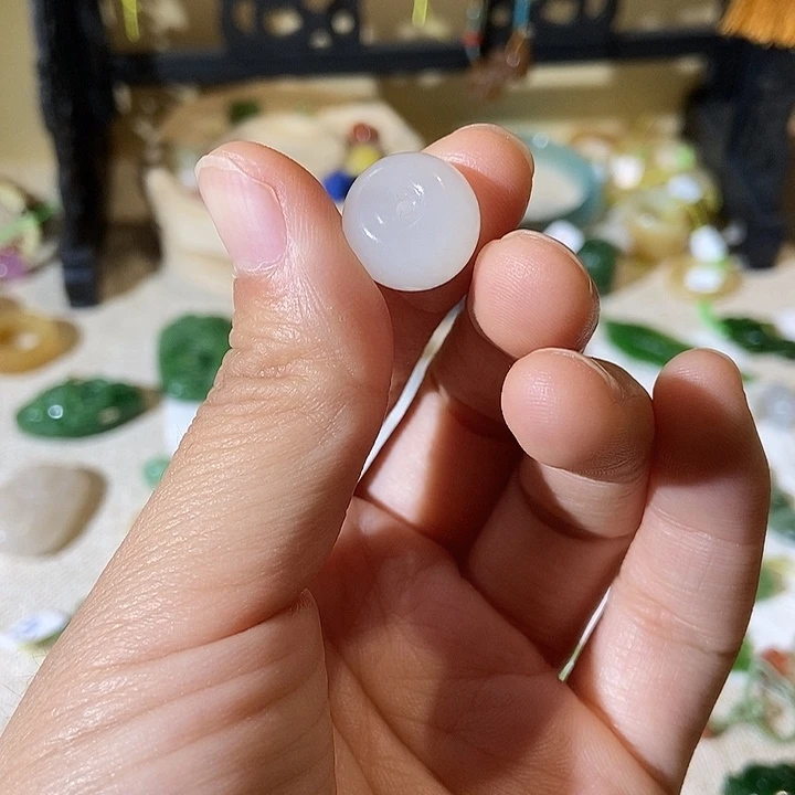 手链未镶嵌和田玉（糖玉）