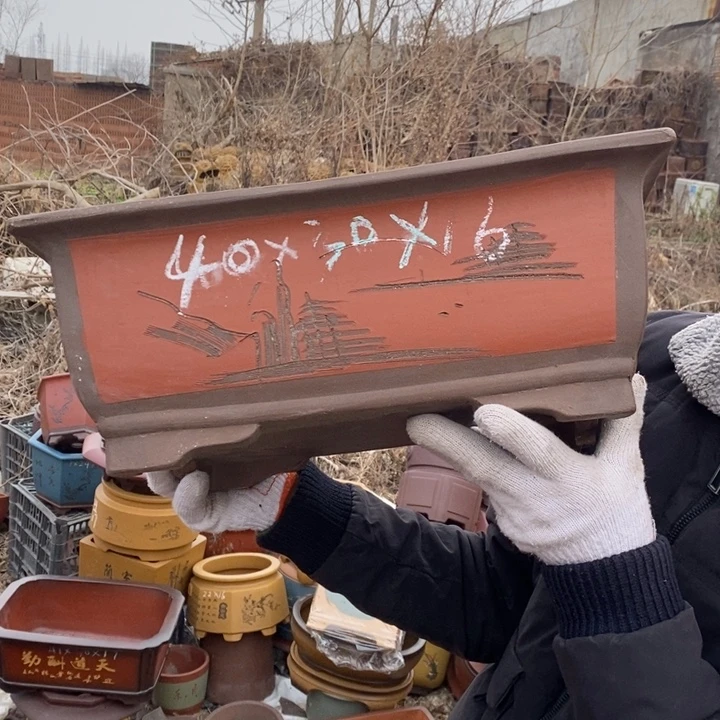 紫砂花盆紫砂特价包邮