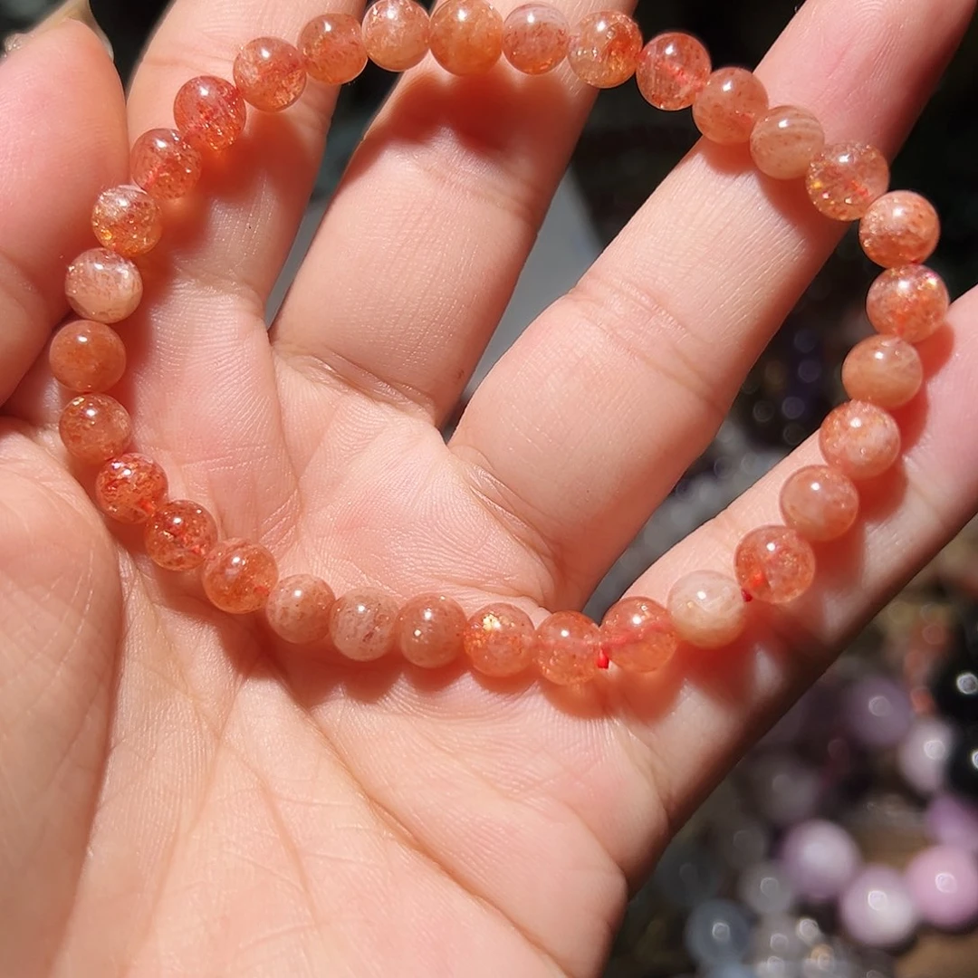水晶手链未镶嵌金太阳手链
