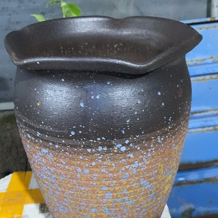 紫砂花盆高度31口径20