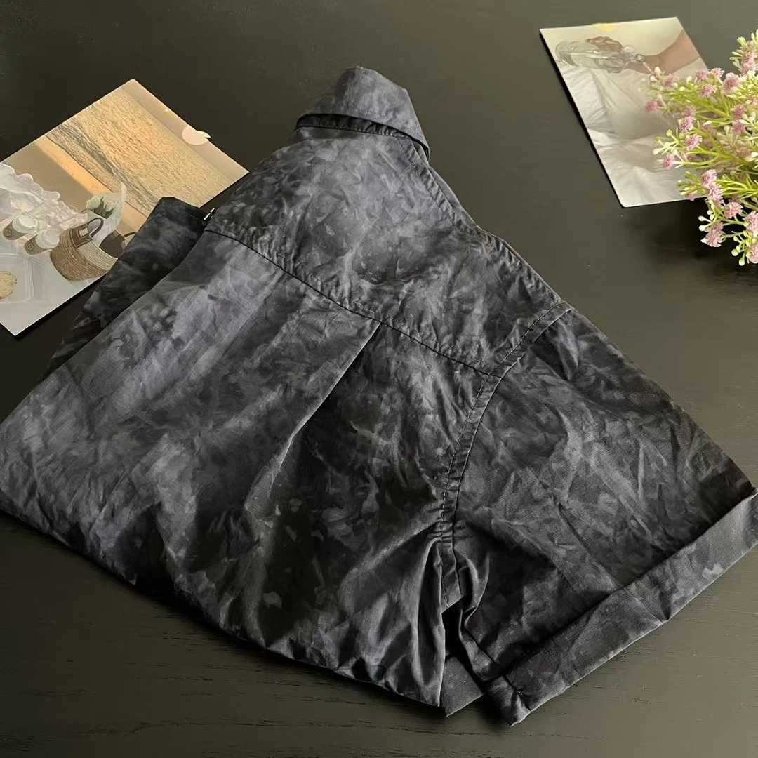 新款百搭衬衫深灰色   9642沐系