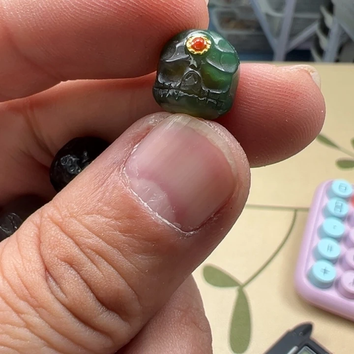 吊坠白玉菩提黄色5537