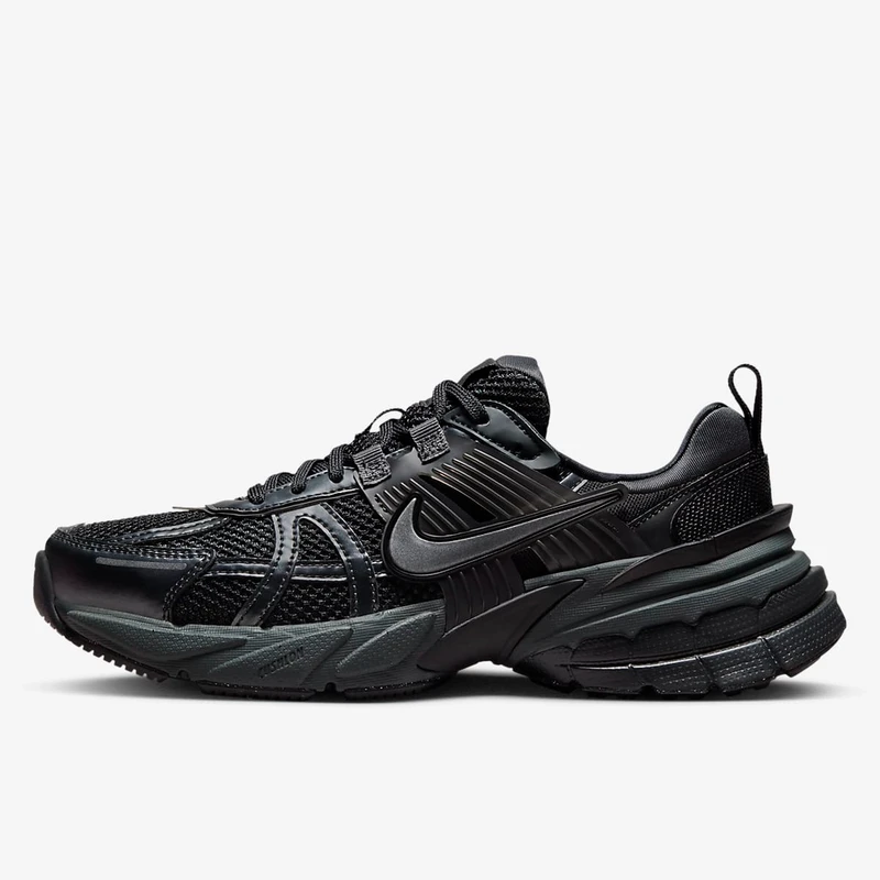 耐克NIKE男子V2K RUN时尚黑色低帮复古缓震运动老爹鞋 HJ4497001