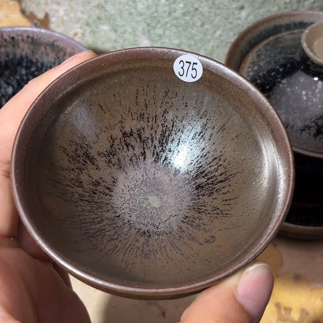 茶盏义兴龙窑坚持真柴