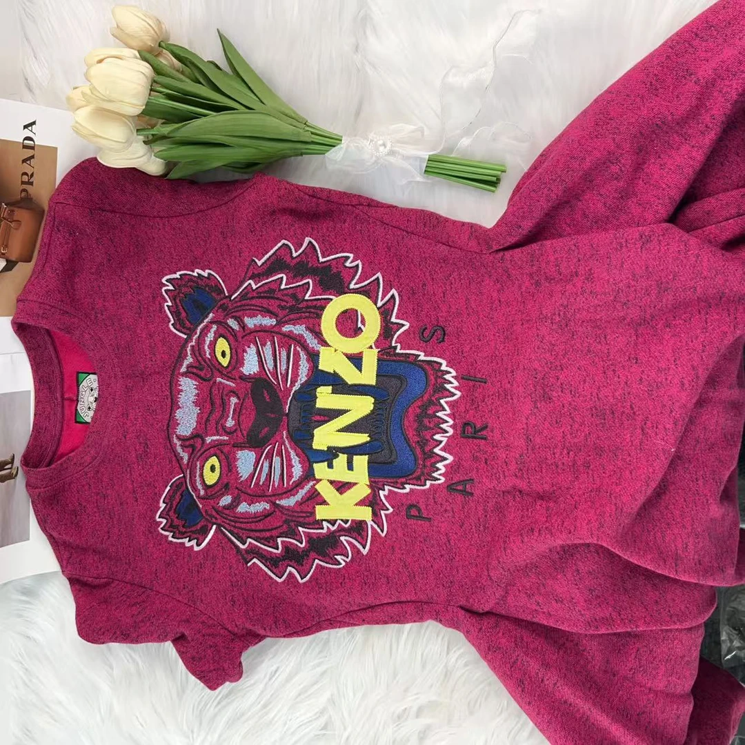 95新 KENZO/肯佐 肯佐梅粉色百搭款裙子