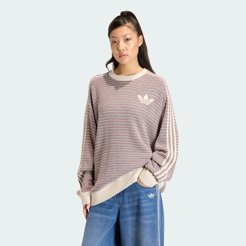 阿迪达斯 （adidas）男女通款休闲潮流毛衣编织衫KQ6292