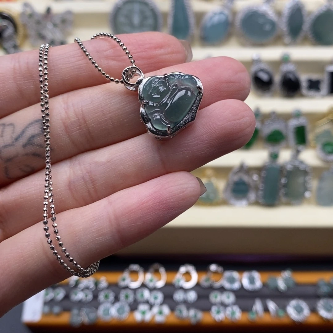 未镶嵌挂件翡翠翡翠