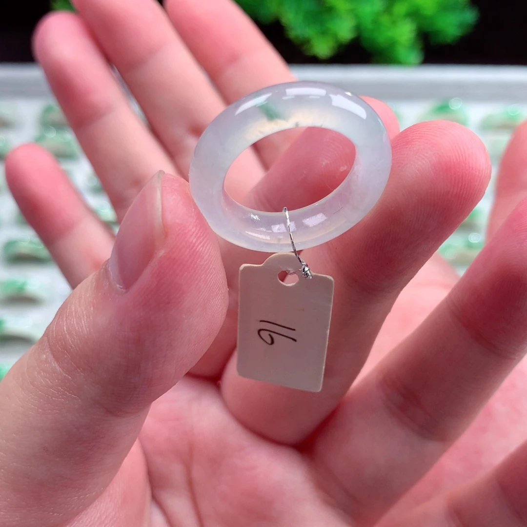 未镶嵌戒指翡翠嘴*帅天然