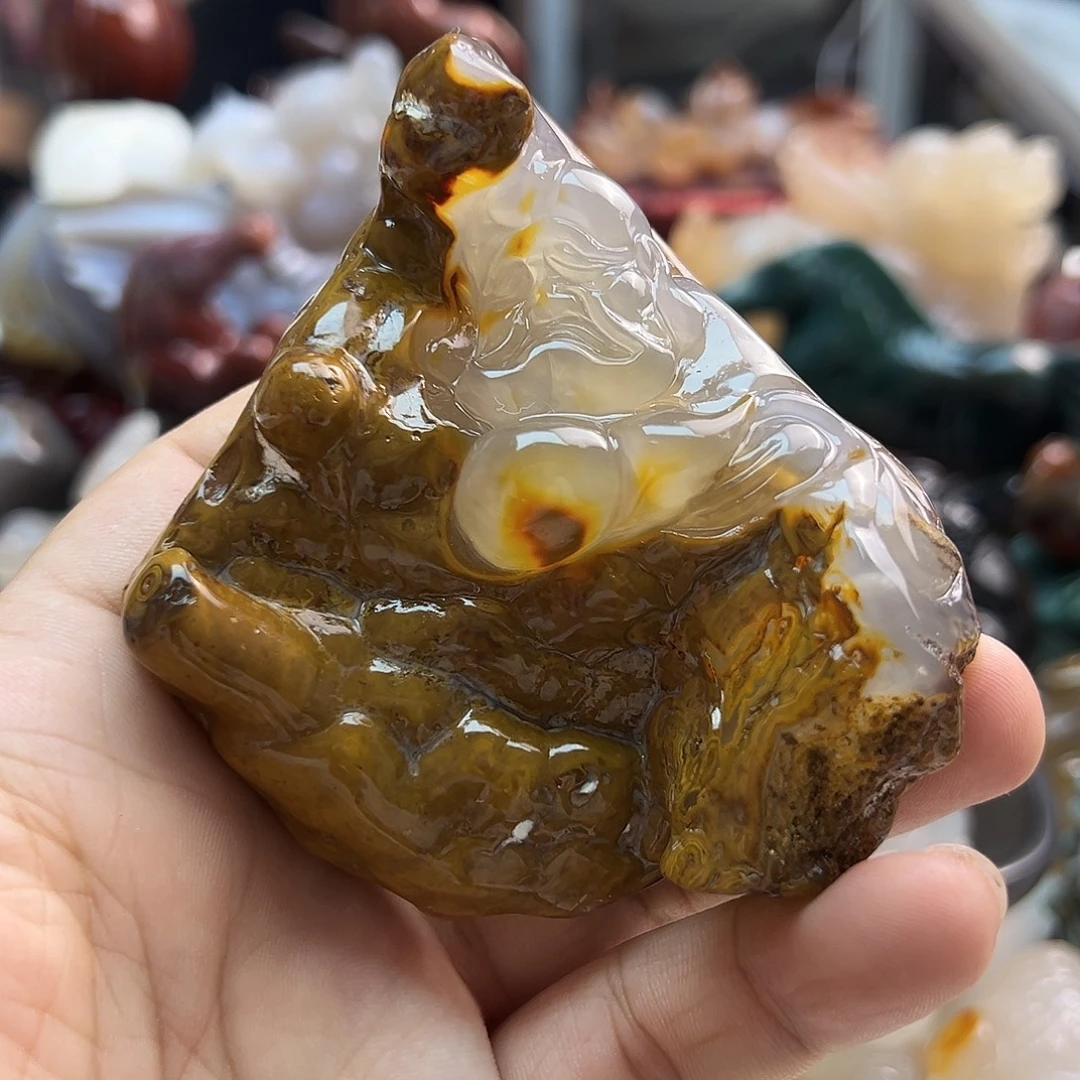 玛瑙/玉髓未镶嵌颈饰