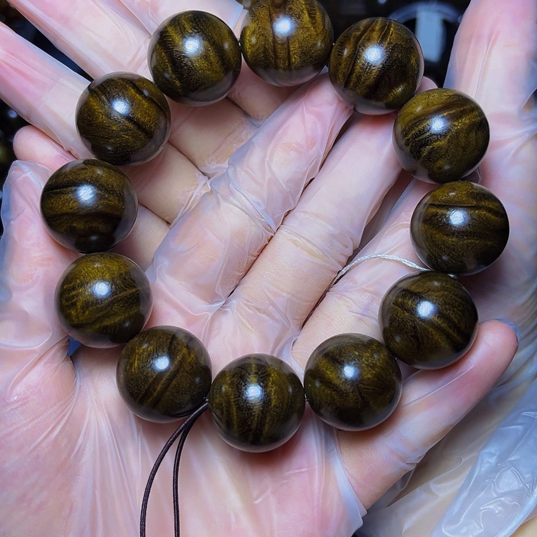 手串/手链楠木（金丝楠）2.0阴沉闪电