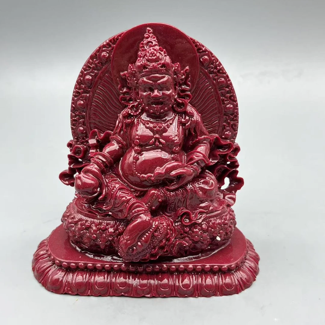 含辰砂工艺品BJ048-经典紫色雕刻摆件