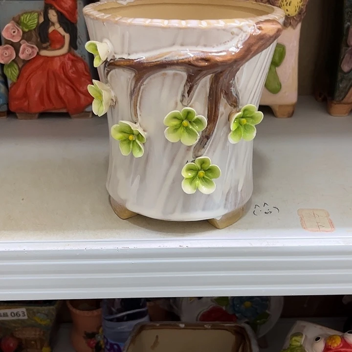 粗陶材质多肉花盆