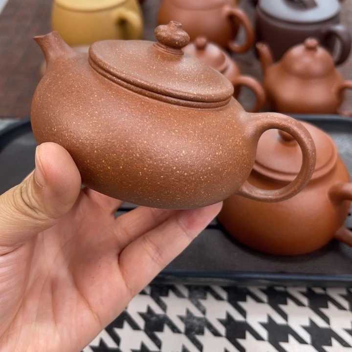 茶壶紫砂鱼**行红降坡寒江