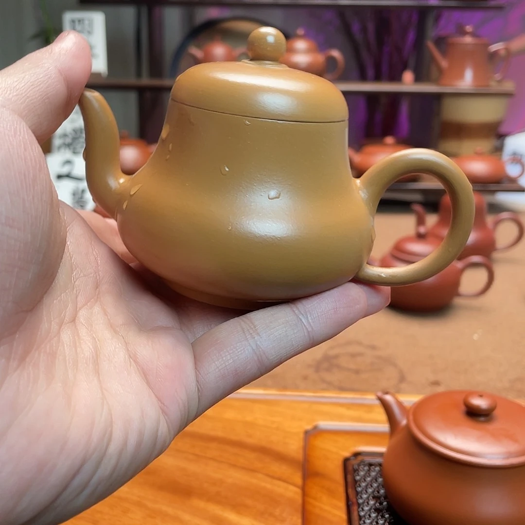 紫砂茶壶?****?黄金君德