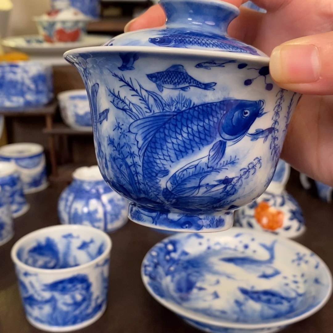 景德镇陶瓷手工手绘