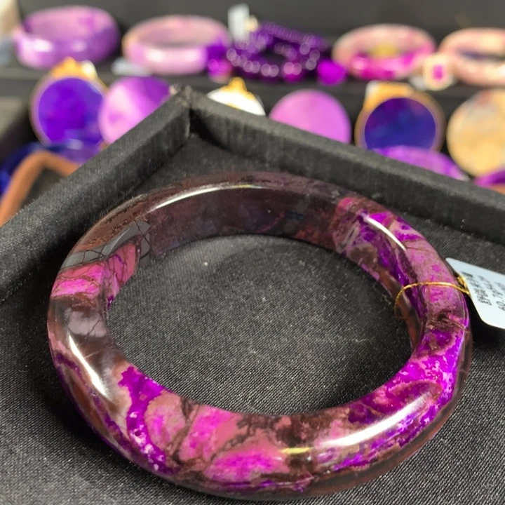 苏纪石（舒俱来）手镯未镶嵌